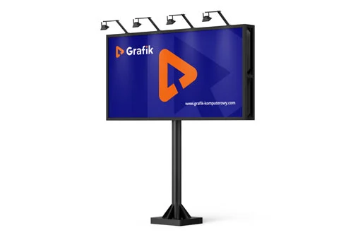 grafik reklama zewnętrzna