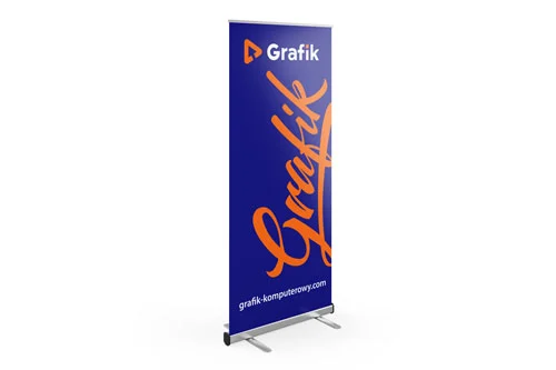 grafik komputerowy rollup projekt